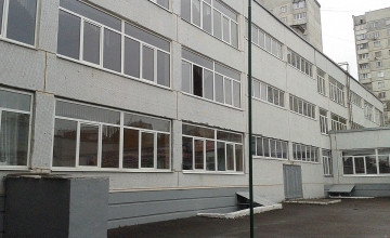 Окна для школы, фасад